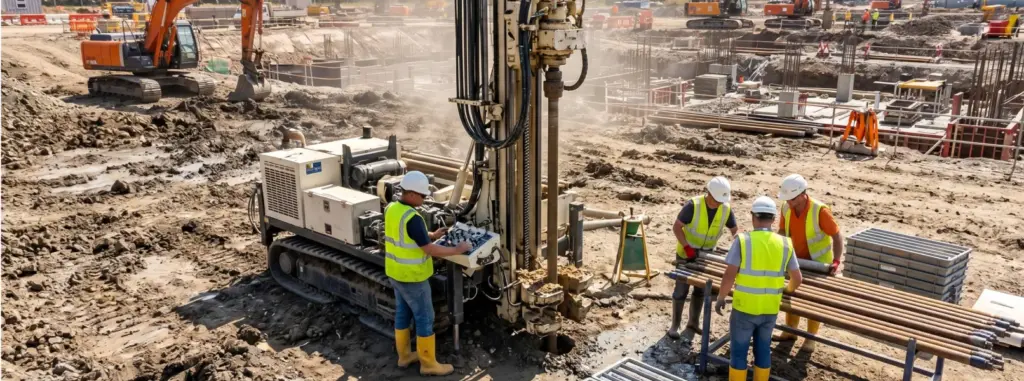 Geotechnical drilling