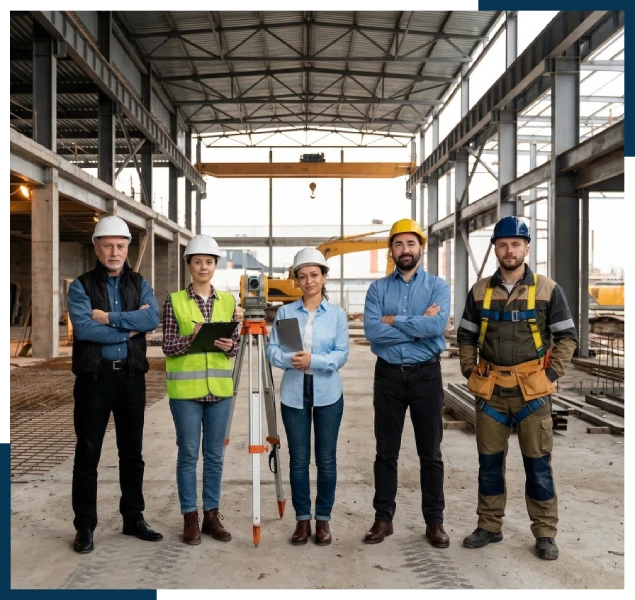 Construction team